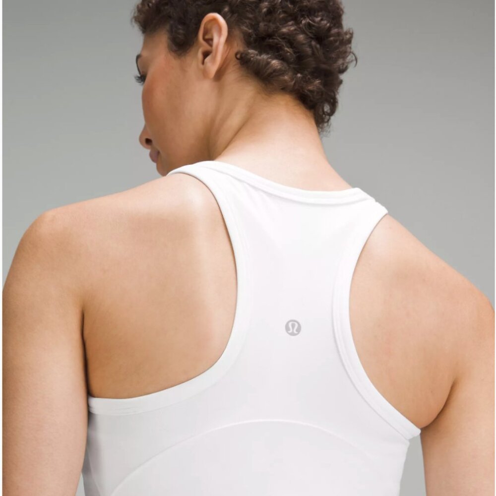 Lululemon Align Waist-Length Racerback Tank Top White (NWOT) - Picture 3 of 10